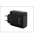 iggual IGG318430 cargador de dispositivo móvil Teléfono móvil, Batería portátil, Smartphone, Reloj inteligente, Tableta Negro