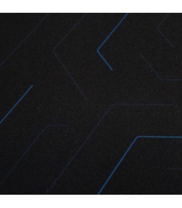 iggual Hexa-2 Alfombrilla de ratón para juegos Negro, Azul