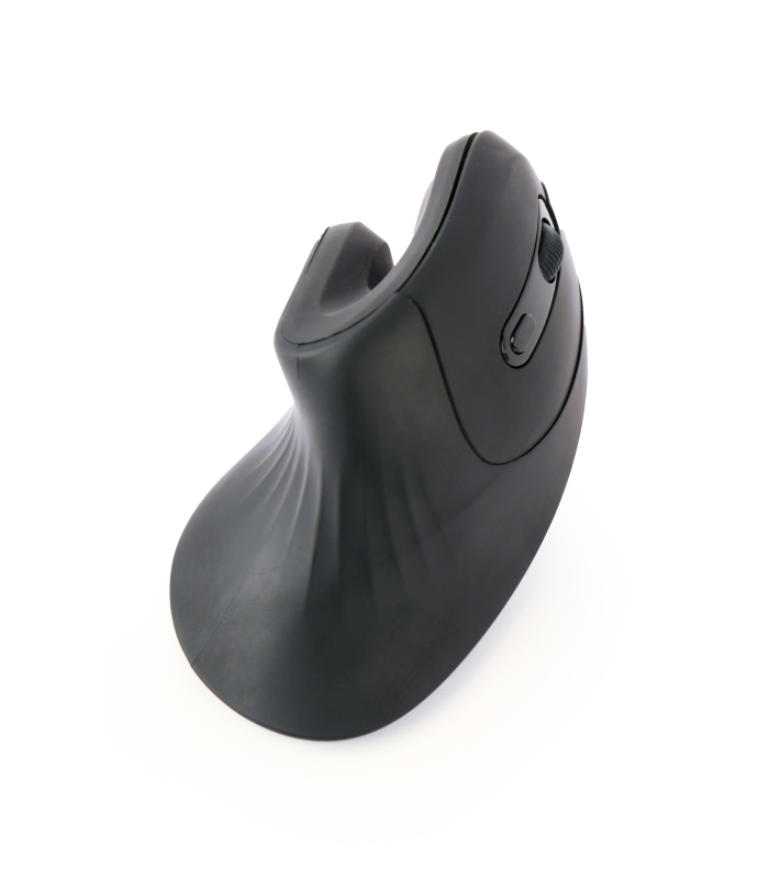 RATON OPTICO INALAMBRICO GEMBIRD ERGONOMICO DE 6 BOTONES, NEGRO