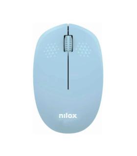 Nilox Ratn Wireless, 1000 DPI, 3 botones, Azul