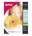 PAQUETE 100 HOJAS PAPEL 180G A4 INK GL 11475 APLI