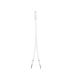 Nanocable Cable Adaptador Audio Jack 3.5 H de 4 Pines a 2 Jack 3.5 M de 3 Pines, Blanco, 20 Cm