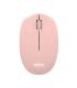 Nilox Ratn Wireless, 1000 DPI, 3 botones, Rosa