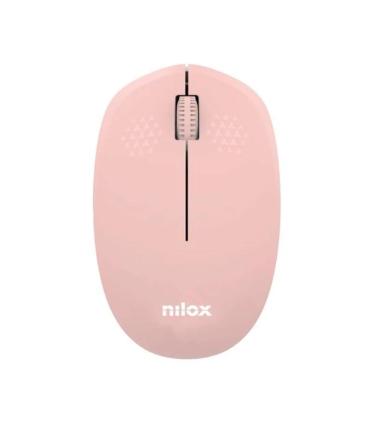 Nilox Ratn Wireless, 1000 DPI, 3 botones, Rosa