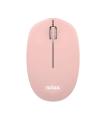 Nilox Ratn Wireless, 1000 DPI, 3 Botones, Rosa