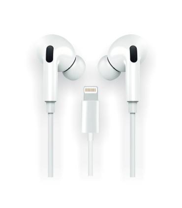 Auriculares Intrauditivos Tech One Tech earTECH HOP TEC1202/ con Micrfono/ Lightning/ Blancos