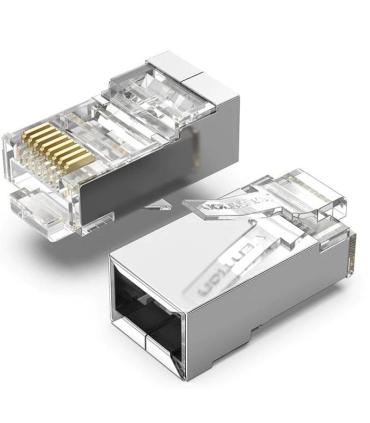 Conector RJ45 IDCR0-100/ Cat.6 FTP/ 100 uds