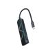 Nanocable 10.16.0401 base para portátil y replicador de puertos Alámbrico USB 3.2 Gen 1 (3.1 Gen 1) Type-C Negro