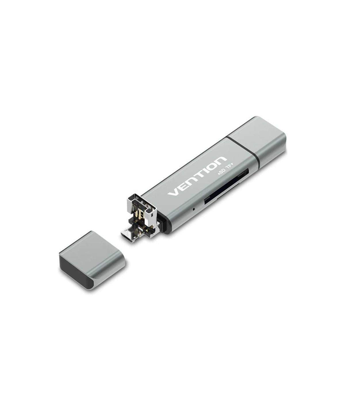 Lector de Tarjetas Externo Vention CCJH0/ USB 2.0