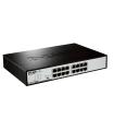 D-Link DGS-1016D/E switch No administrado Negro, Metálico
