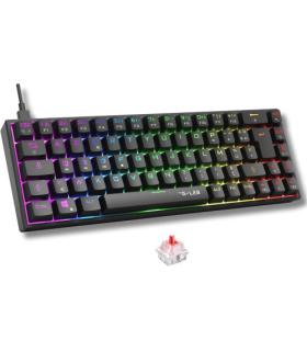 GAMING KEYBOARD MECHANICAL RED SWICH WIRED KEYZ-TITAN-B/SP