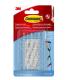 BLISTER 3 GANCHOS ADHESIVOS BLANCO PEQUEOS CON PUNTA ALAMBRE HASTA 225G COMMAND 17067 3M 7100269665