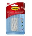 BLISTER 3 GANCHOS ADHESIVOS BLANCO PEQUEOS CON PUNTA ALAMBRE HASTA 225G COMMAND 17067 3M 7100269665