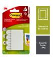BLISTER TIRAS ADHESIVAS PEQUEAS PARA CUADROS HASTA 1,8KG COMMAND 17202 3M 7100127222