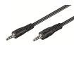Ewent EC1608 cable de audio 5 m 3,5mm Negro