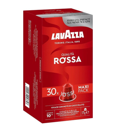 Cpsula Lavazza Qualit Rossa para cafeteras Nespresso/ Caja de 30