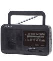 Radio Porttil Qubo R-222/ Negro