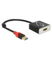 Delock Adaptador USB 3.0 Tipo-a Macho/ Hdmi Hembra