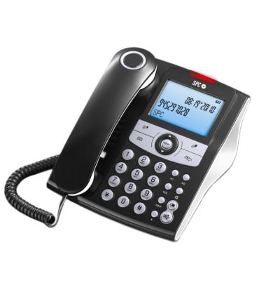 SPC 3804N Telefono ELEGANCE ID 70M ML ID LCD Negro