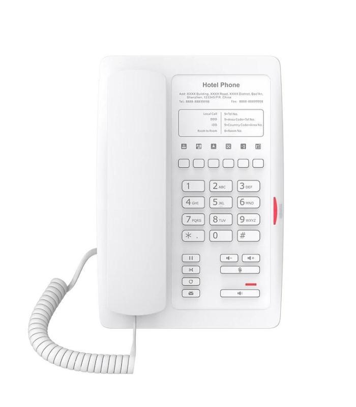 Fanvil H3 Telfono IP hotel, placa personalizada B