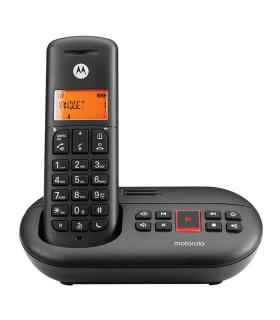 Motorola E211 Teléfono DECT Identificador de llamadas Negro