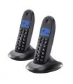 Motorola C1002 teléfono Teléfono DECT Identificador de llamadas Gris