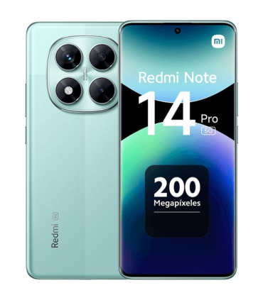 Smartphone Xiaomi Redmi Note 14 Pro 12GB/ 512GB/ 6.67\'/ 5G/ Verde