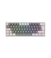Redragon - FIZZ PRO Teclado Mecanico Gaming Inalmbrico RGB Espaol LA Gris/Blanco