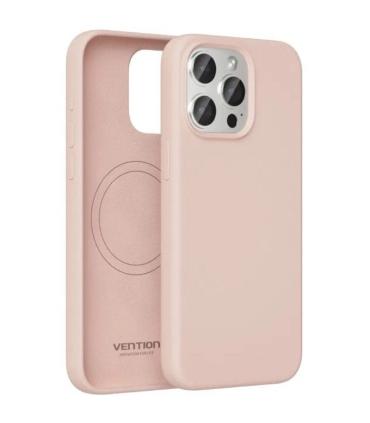 Funda Silicona con Magsafe Vention KUDP0-40/ Compatible con iPhone 13 Pro Max/ Rosa