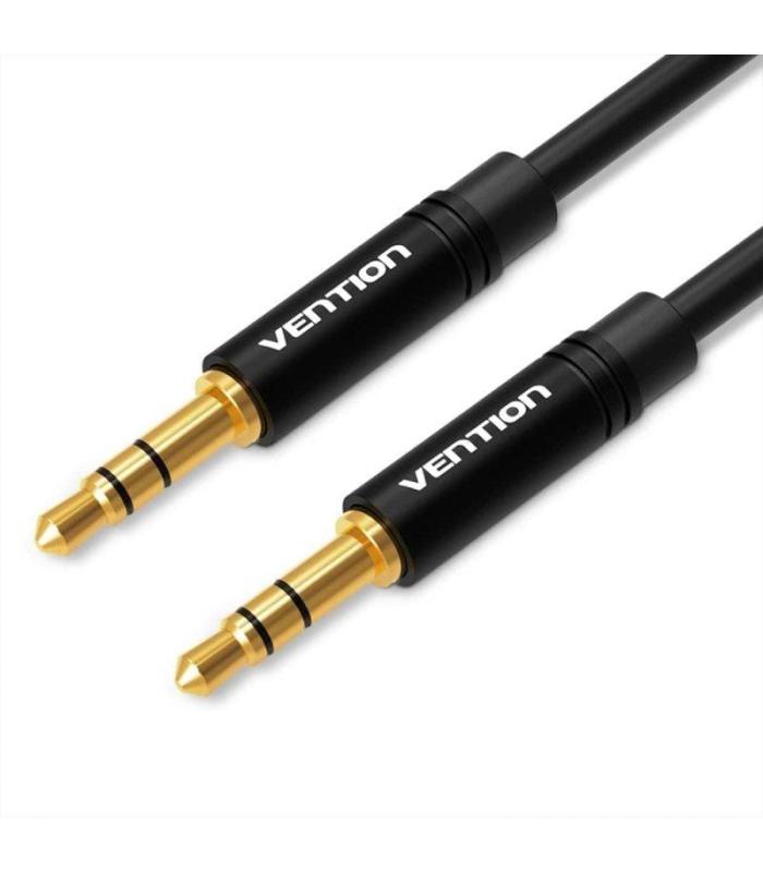 Cable Estreo Vention BAKBF/ Jack 3.5 Macho - Jack 3.5 Macho/ 1m/ Negro