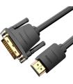 Cable Conversor Vention ABFBG/ DVI-D Macho - HDMI Macho/ 1.5m/ Negro