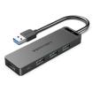 Hub USB 3.0 Vention CHLBF/ 4xUSB/ MicroUSB PD/ 1m