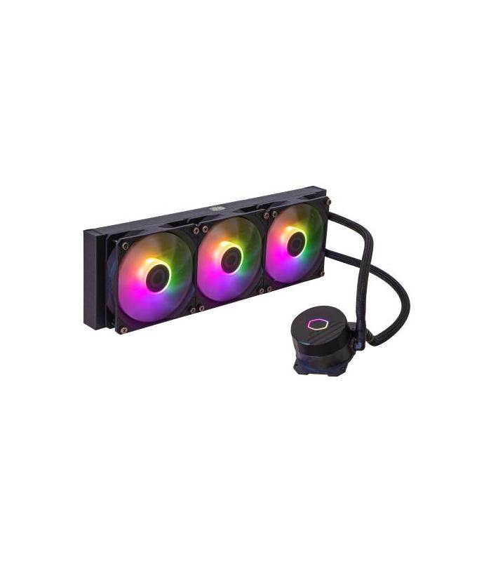 Cooler Master MasterLiquid 360L Core ARGB Carcasa del ordenador, Procesador Kit de refrigeracin lquida 12 cm Negro