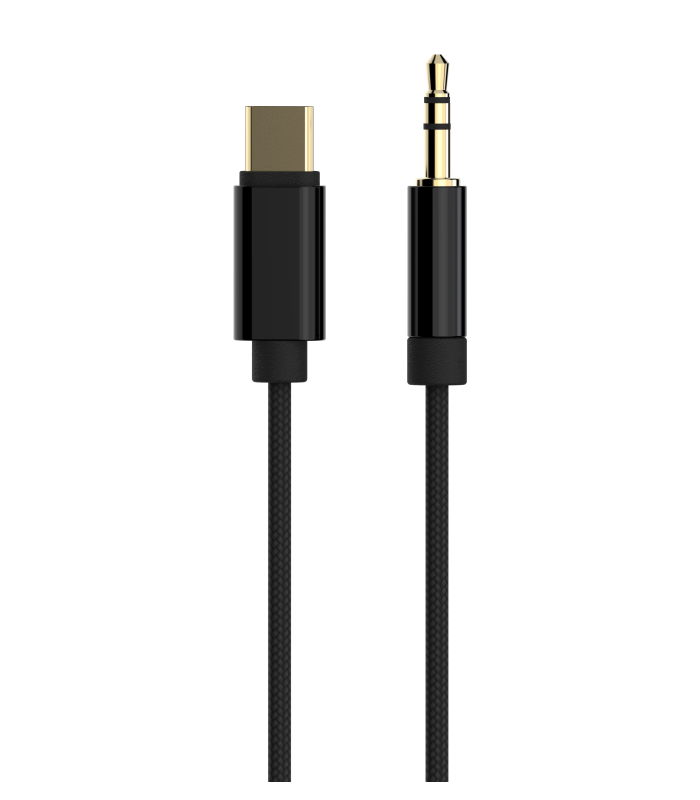 CABLE USB GEMBIRD TIPO C A AUX ESTEREO DE 3,5 MM, 1,5 M, NEGRO