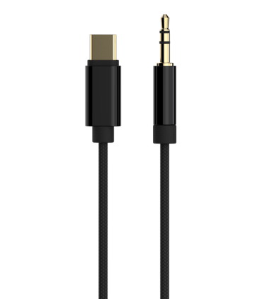 CABLE USB GEMBIRD TIPO C A AUX ESTEREO DE 3,5 MM, 1,5 M, NEGRO