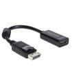 Delock Adaptador Displayport M A HDMI H Negro