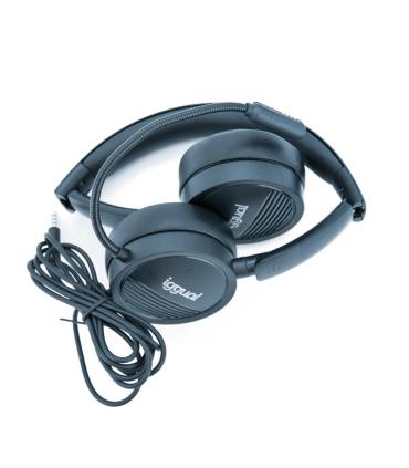 iggual Auriculares con micro Dual Tech USB 3.5 mm