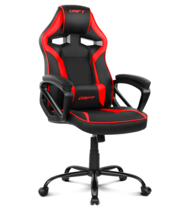 DRIFT DR50 Silla para videojuegos de PC Asiento acolchado tapizado Negro