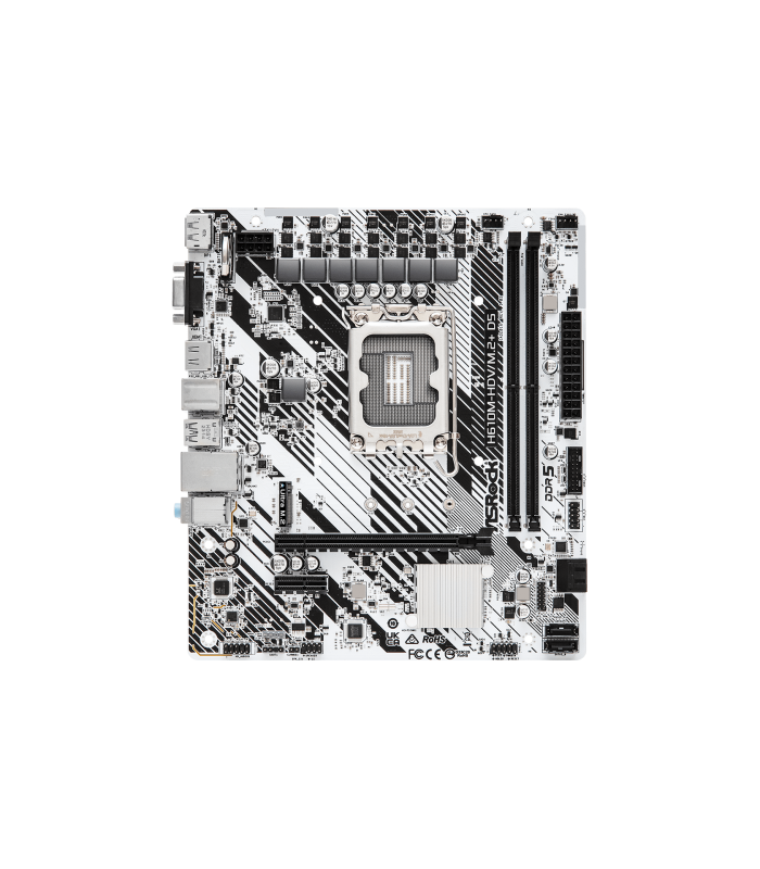 Asrock H610M-HDV/M.2+ D5 Intel H610 LGA 1700 micro ATX