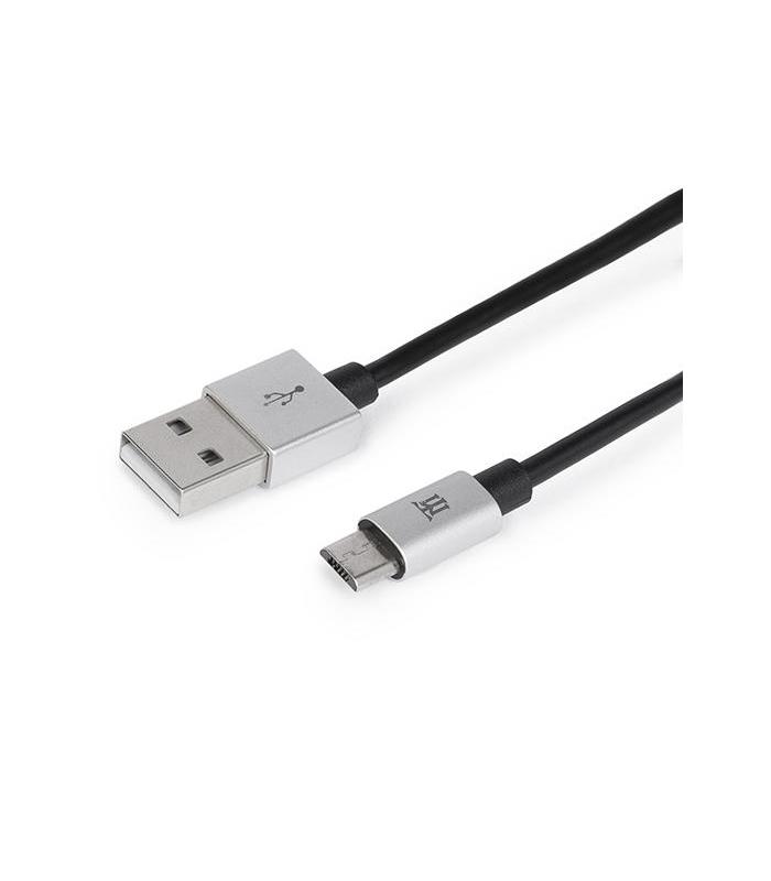 Maillon Technologique Premium MTPMUS241 cable USB USB 2.0 1 m USB A Micro-USB B Plata