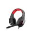 GENESIS H59 Auriculares Alámbrico Diadema Juego Negro, Rojo