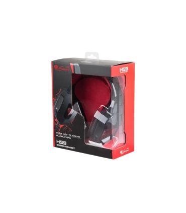 GENESIS H59 Auriculares Alámbrico Diadema Juego Negro, Rojo