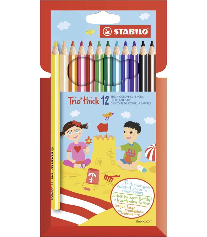 STABILO Trio Thick Multicolor 12 pieza(s)