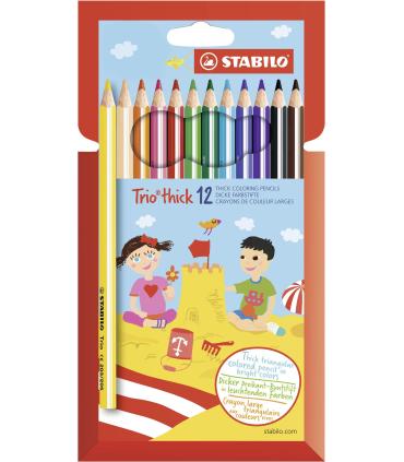 STABILO Trio Thick Multicolor 12 pieza(s)