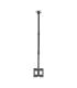 AISENS Soporte de techo giratorio, inclinable, extensible para monitor TV 50kg de 23”-43”, Negro
