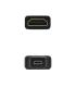 Nanocable 10.15.1206 cambiador de género para cable HDMI Micro HDMI Negro