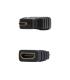 Nanocable 10.15.1206 cambiador de género para cable HDMI Micro HDMI Negro