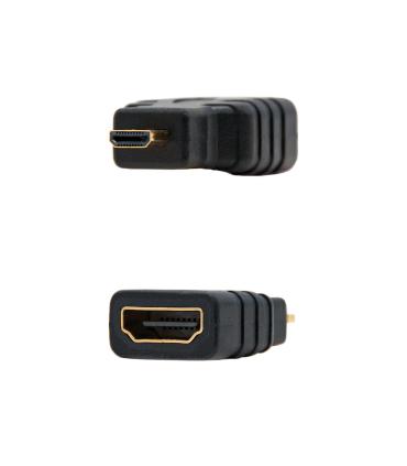 Nanocable 10.15.1206 cambiador de género para cable HDMI Micro HDMI Negro
