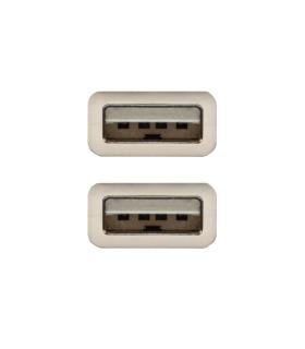 Nanocable Cable USB 2.0, Tipo A M-A M, 3.0 m