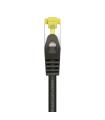 AISENS Cable De Red Latiguillo RJ45 LSZH Cat.7 600 MHz S FTP PIMF AWG26, Negro, 2.0 m